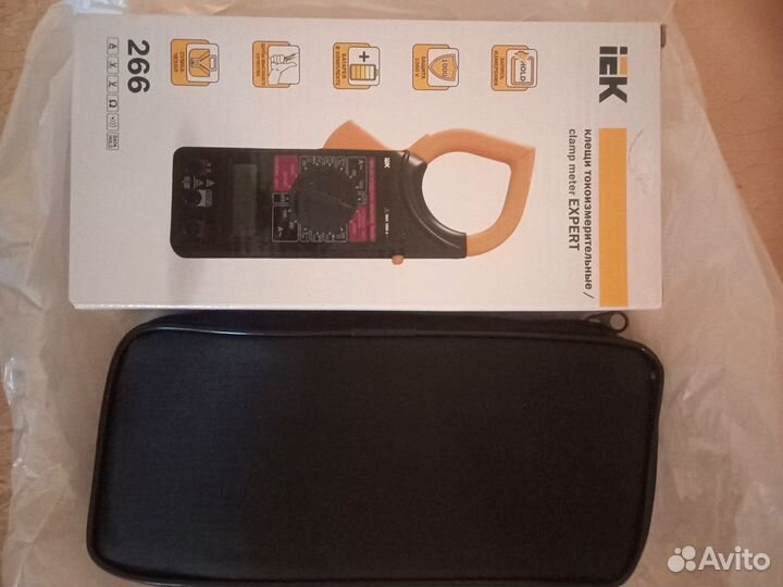 Токоизмерительные клещи 266 expert IEK