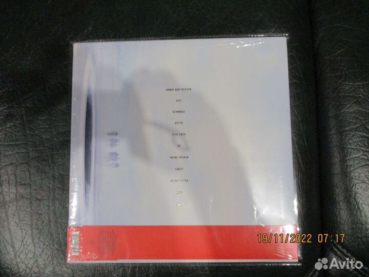 Виниловая пластинка rammstein zeit