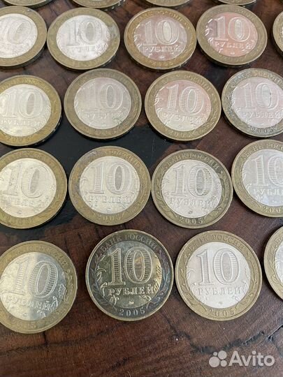 Монеты 10 рублей юбилейные оптом биметалл и гвс