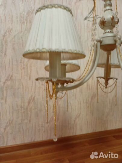 Люстра потолочная бу