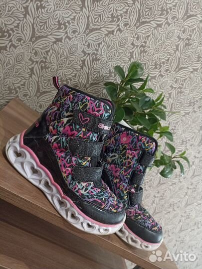 Дутики skechers 29/30размер