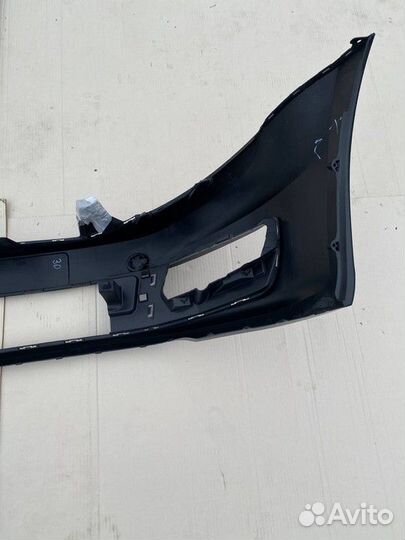 Бампер передний Чёрный 2015-2020 Volkswagen Polo