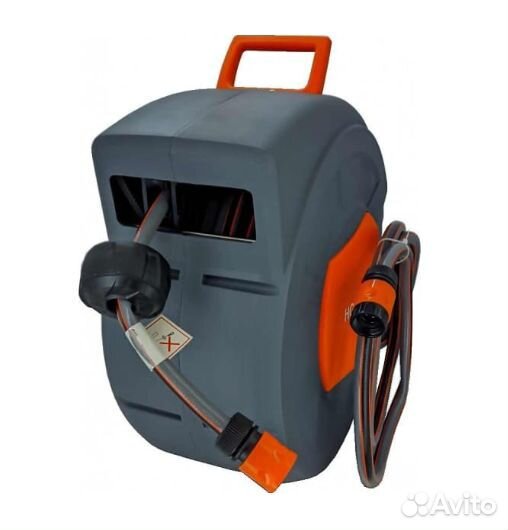 Автоматическая катушка для шланга 25 м gerhans