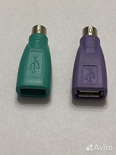 Адаптер (переходник) PS/2 - USB мышь, клавиатура