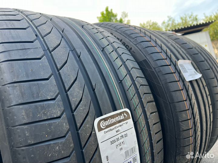 Continental ContiSportContact 5 285/40 R22 и 325/35 R22 110Y