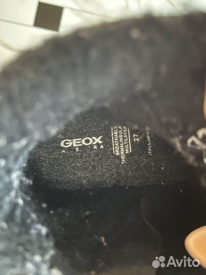 Ботинки демисезонные для девочки Кеды geox 26