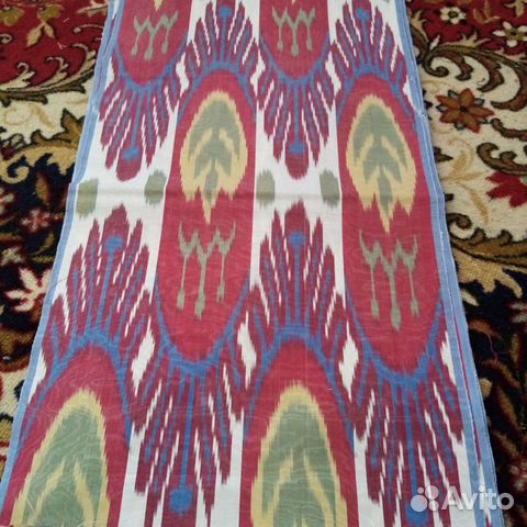 Узбекский шелк. Шелковый икат. ST016
