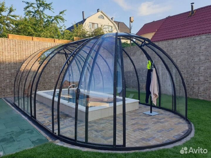 Павильон для бассейна. Купол для бассейна