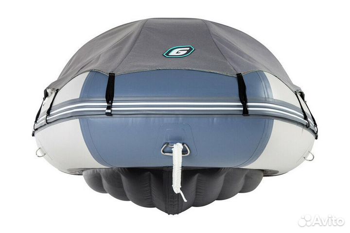 Лодка Gladiator E 420 PRO; св-темно серая