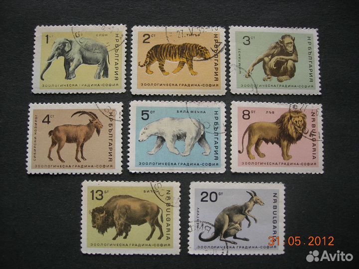 Куба 1978 фауна Африки