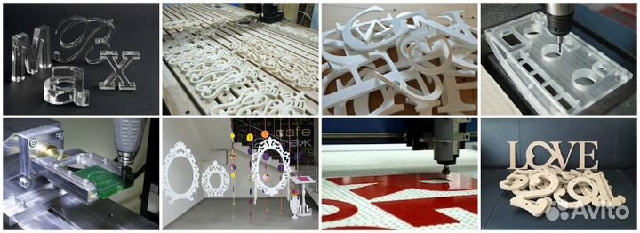 Фрезерно-гравировальные работы на станке чпу