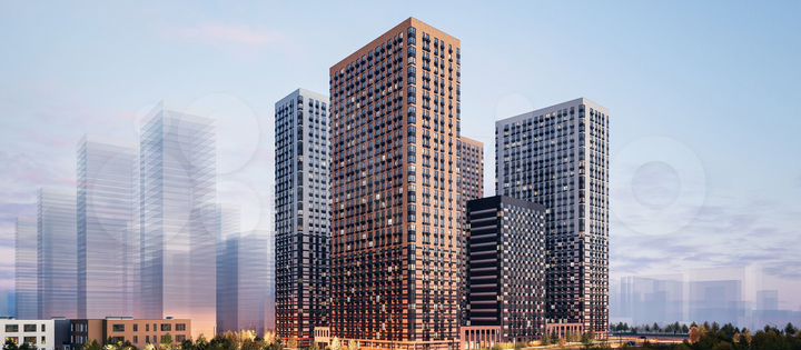 Квартира-студия, 20,2 м², 21/33 эт.