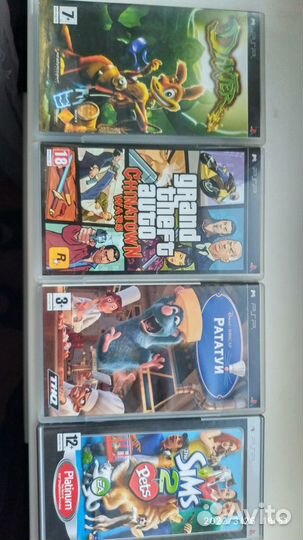 Игры на psp лицензионные в хорошем состоянии