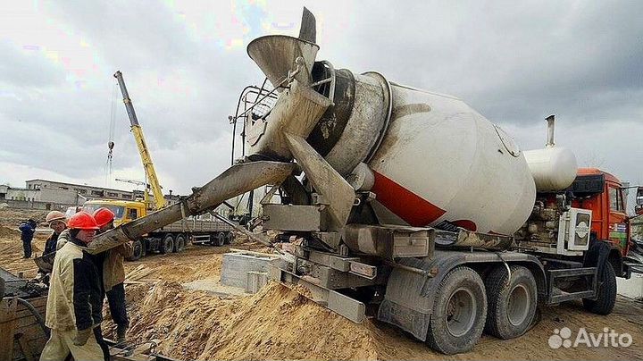 Бетон с доставкой в миксерах