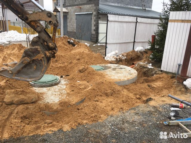 Выгребная яма Септик Колодец под ключ