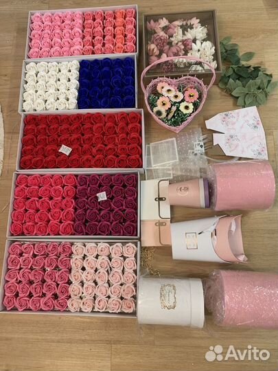 Цветы Букет из мыла