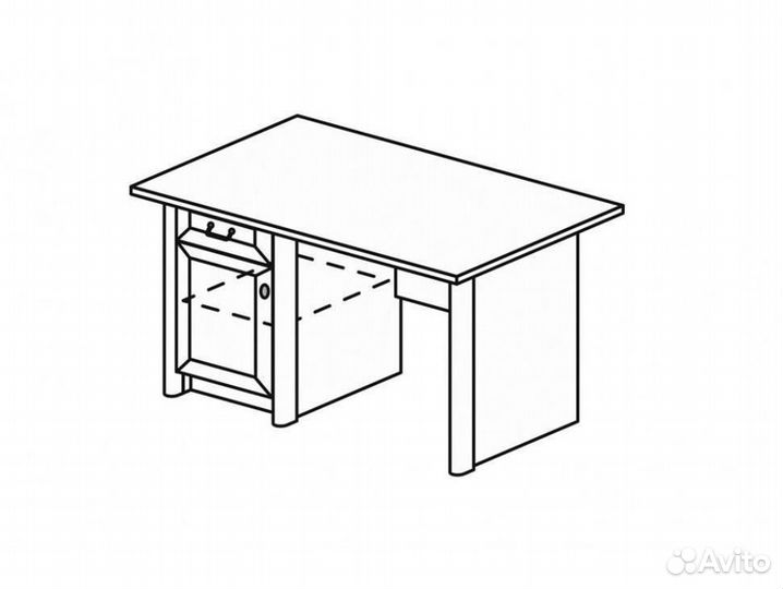 Ян-45 Стол письменный 