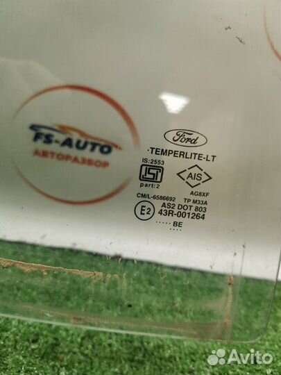 Стекло двери заднее правое Ford Ecosport 1.5 tdci