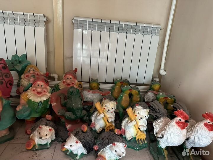 Садовые фигуры из гипса