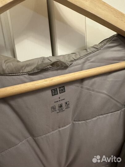 Пуховик пальто женское Юникло легкое S