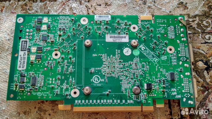 Nvidia 7900GS \ 2 выхода DVI \ Для 2 мониторов