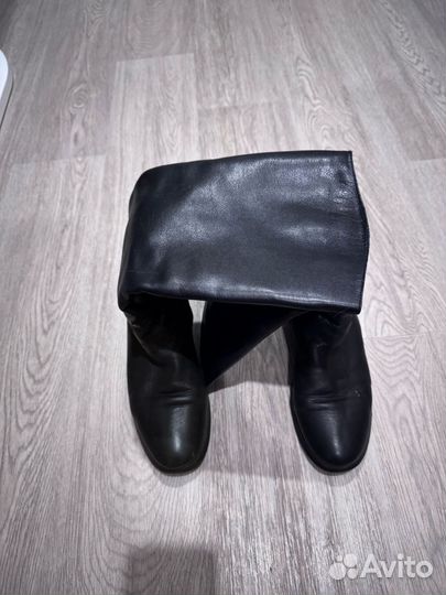 Сапоги женские натуральная кожа демисезонные р.38