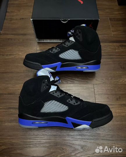 Nike Air Jordan 5 Retro Blue Black OG