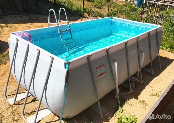 Бассейн каркасный