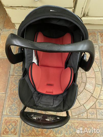 Детское кресло автолюлька + база isofix от 0