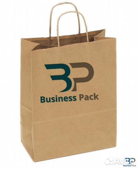 Крафт пакеты с логотипом