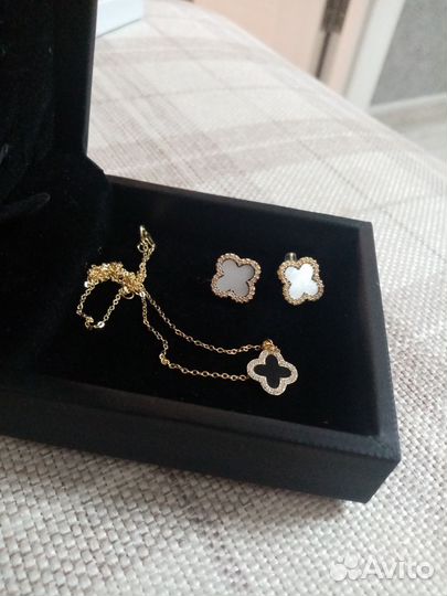 Серьги + кулон