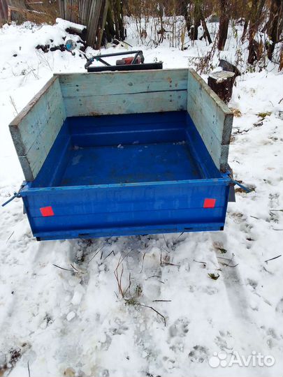 Мотоблок и прицепом