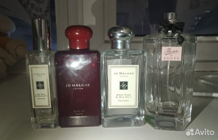 Флаконы остатки jo malone