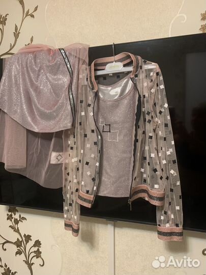 Костюм для девочки 7-10 лет