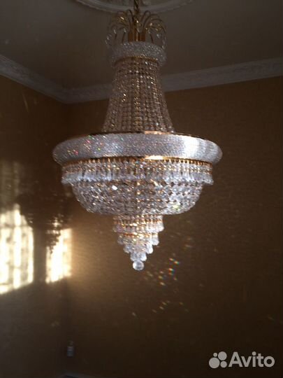 Люстра хрустальная