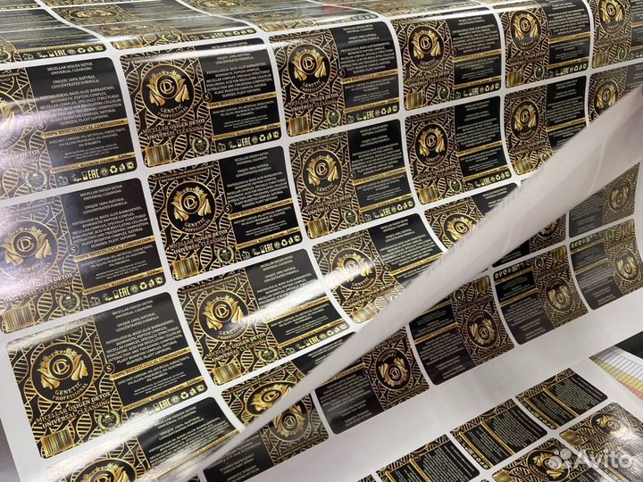 Печать стикеров, стикерпаков, наклеек