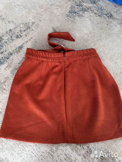 Юбка befree велюровая