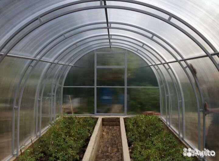 Теплица усиленная оцинкованная