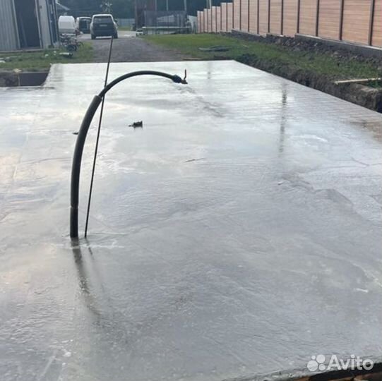 Бетон на гравии