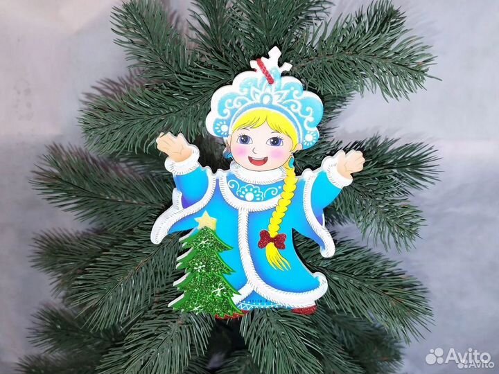 Набор украшений на елку - красный + 3 шишки