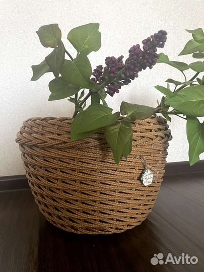 Кашпо из ротанга 16л