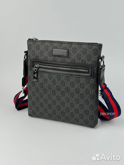 Сумка мужская Gucci через плечо