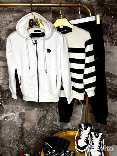 Спортивный костюм тройка dolce&gabbana