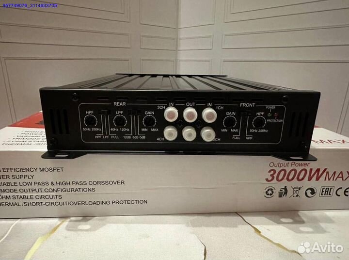 Новый Усилитель GSF-42.4 3000w