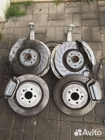 Комплект суппортов и дисков Mercedes AMG 6.3