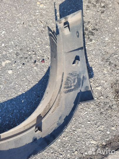 Накладка арки переднего крыла chevrolet niva