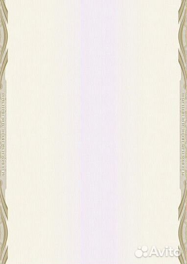 Бланк свидетельства рабочего, служащего с обложкой