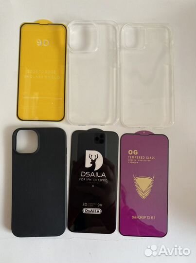 iPhone 13 - стекла, чехлы