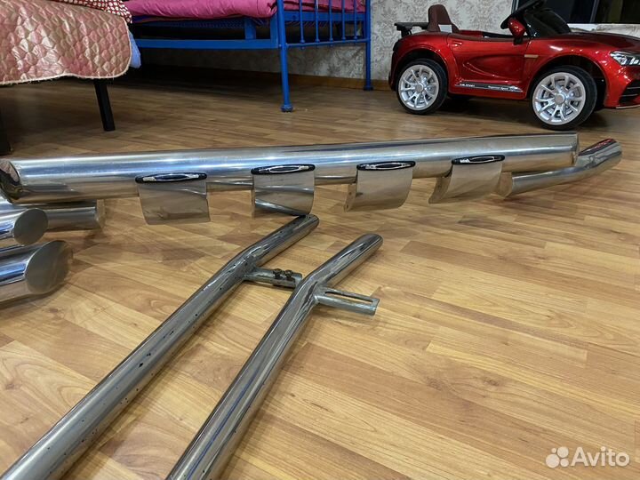 Дуги, защита бампера, пороги lx570