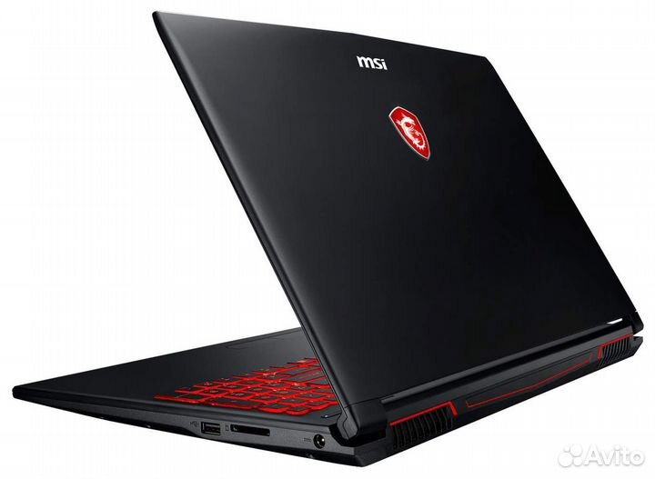 MSI 15.6 i5-7300HQ 4яд4пот GTX1050 8Gb SSD128 1Tb